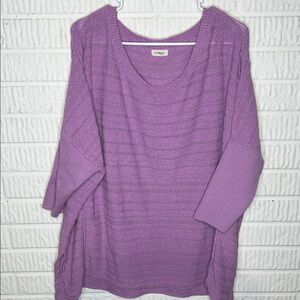 Pilcro Lavender Oversized Sweater